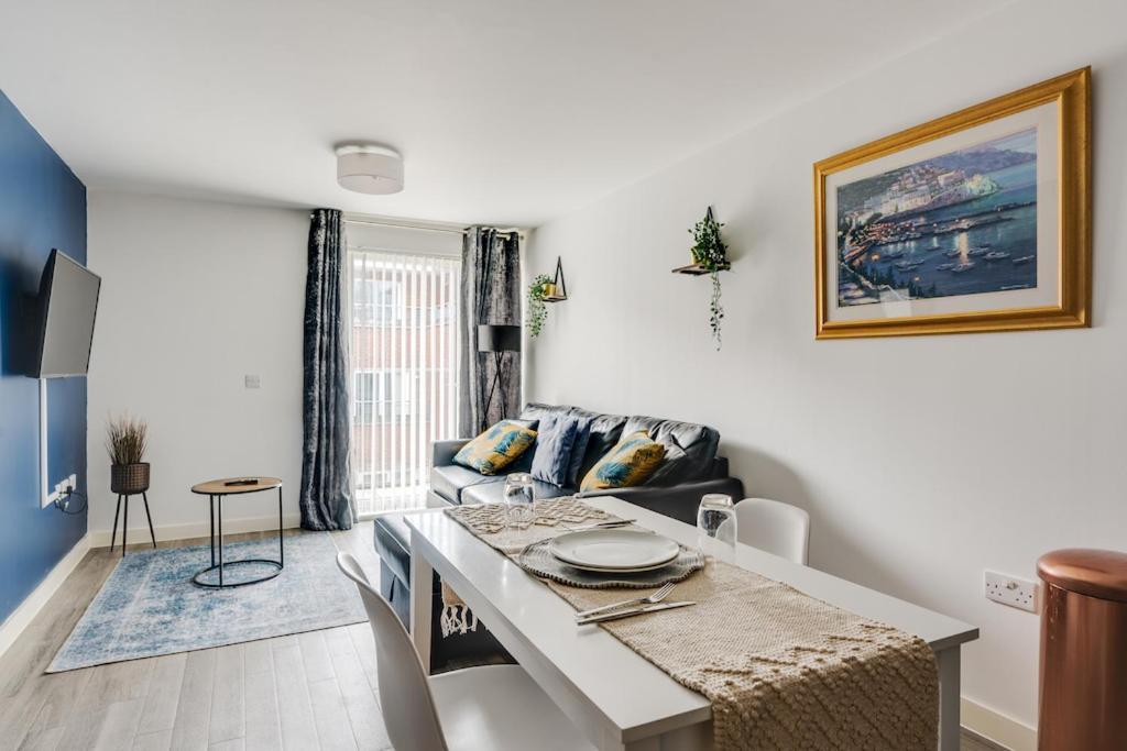 City Living Penthouse Apartment With Parking マンチェスター エクステリア 写真